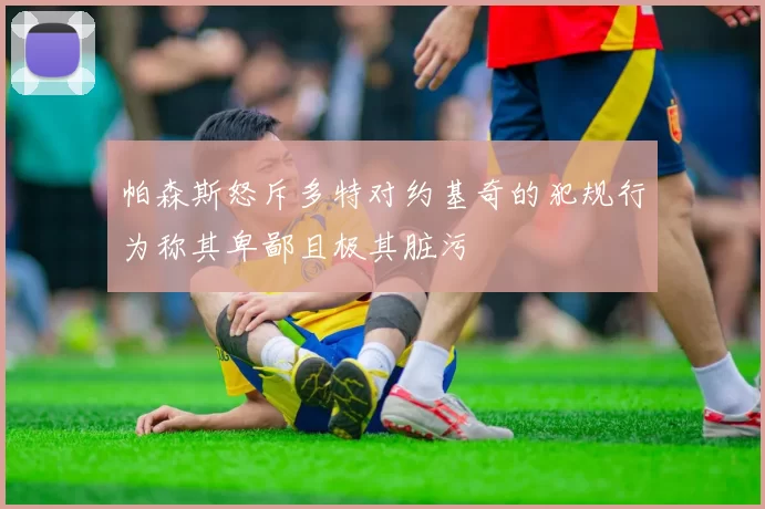 帕森斯怒斥多特对约基奇的犯规行为称其卑鄙且极其脏污